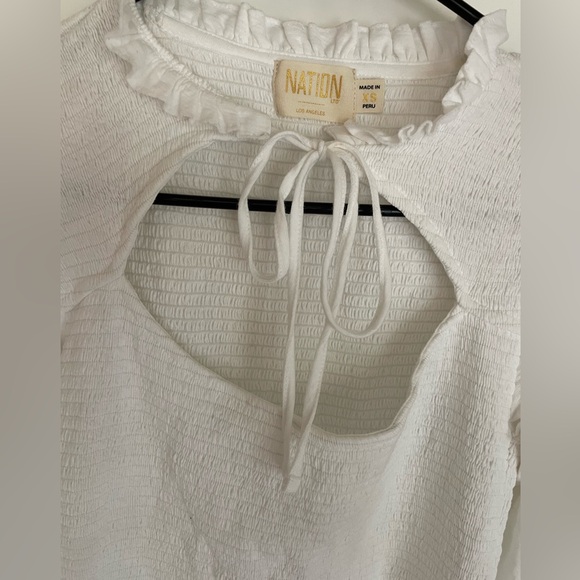 Nation LTD smocked top - Picture 2 of 6